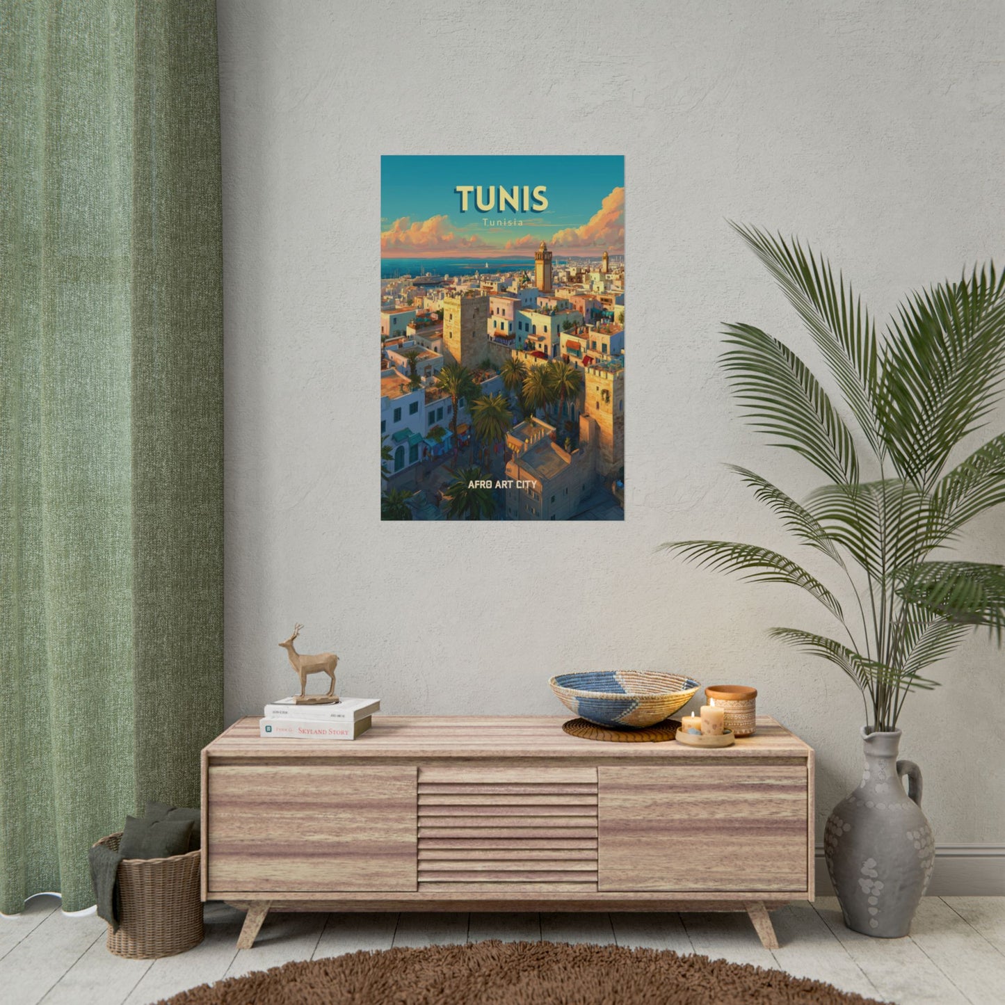 πΉπ³ Tunisia - Tunis ο½ Poster