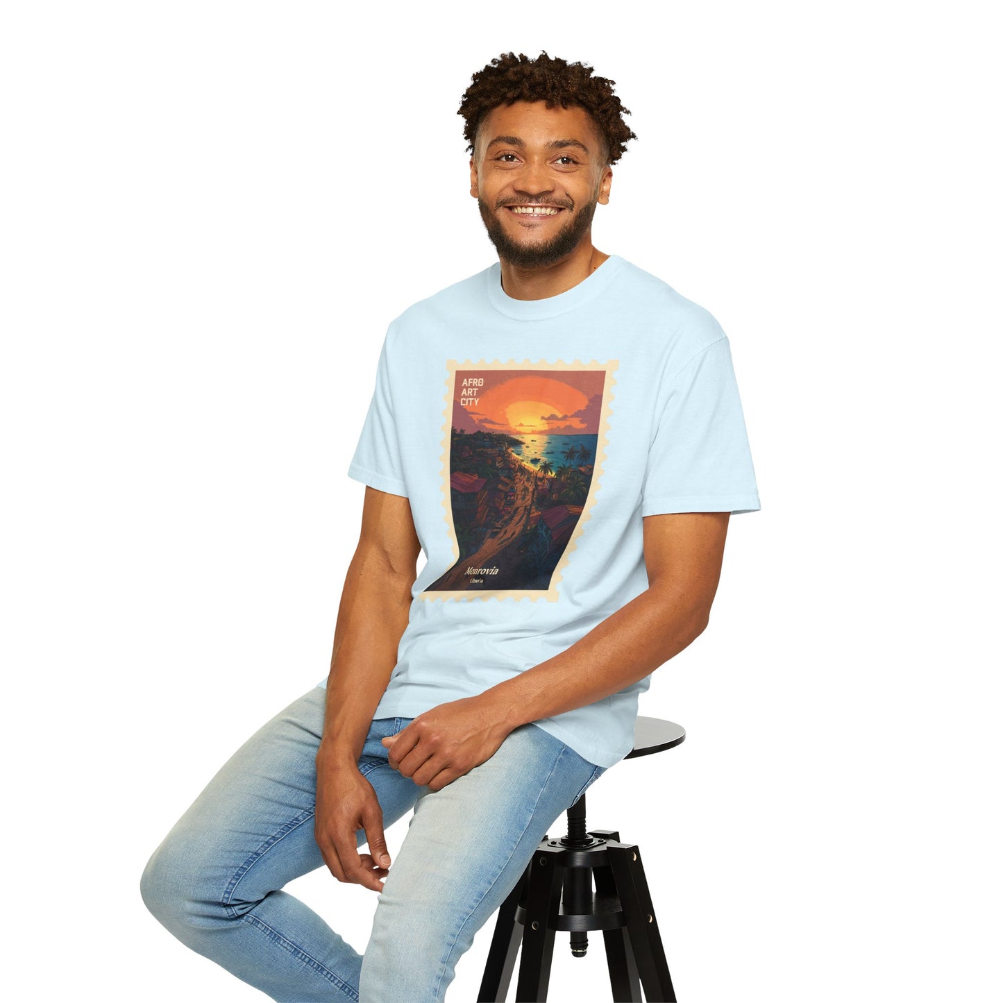 Liberia - Monrovia | Postcards Travel T-Shirt