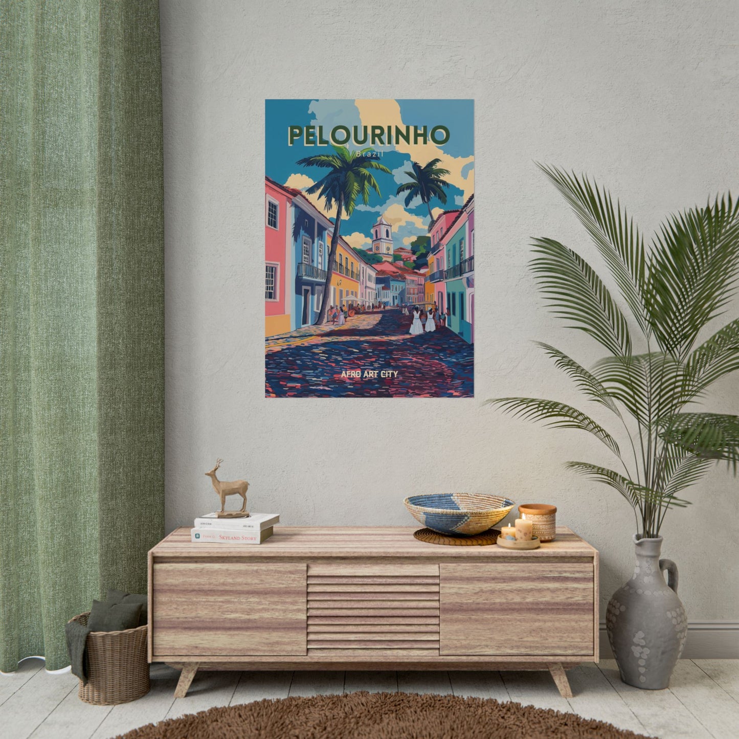 π§π· Brazil - Pelourinho, Salvador, Bahia ο½ Poster