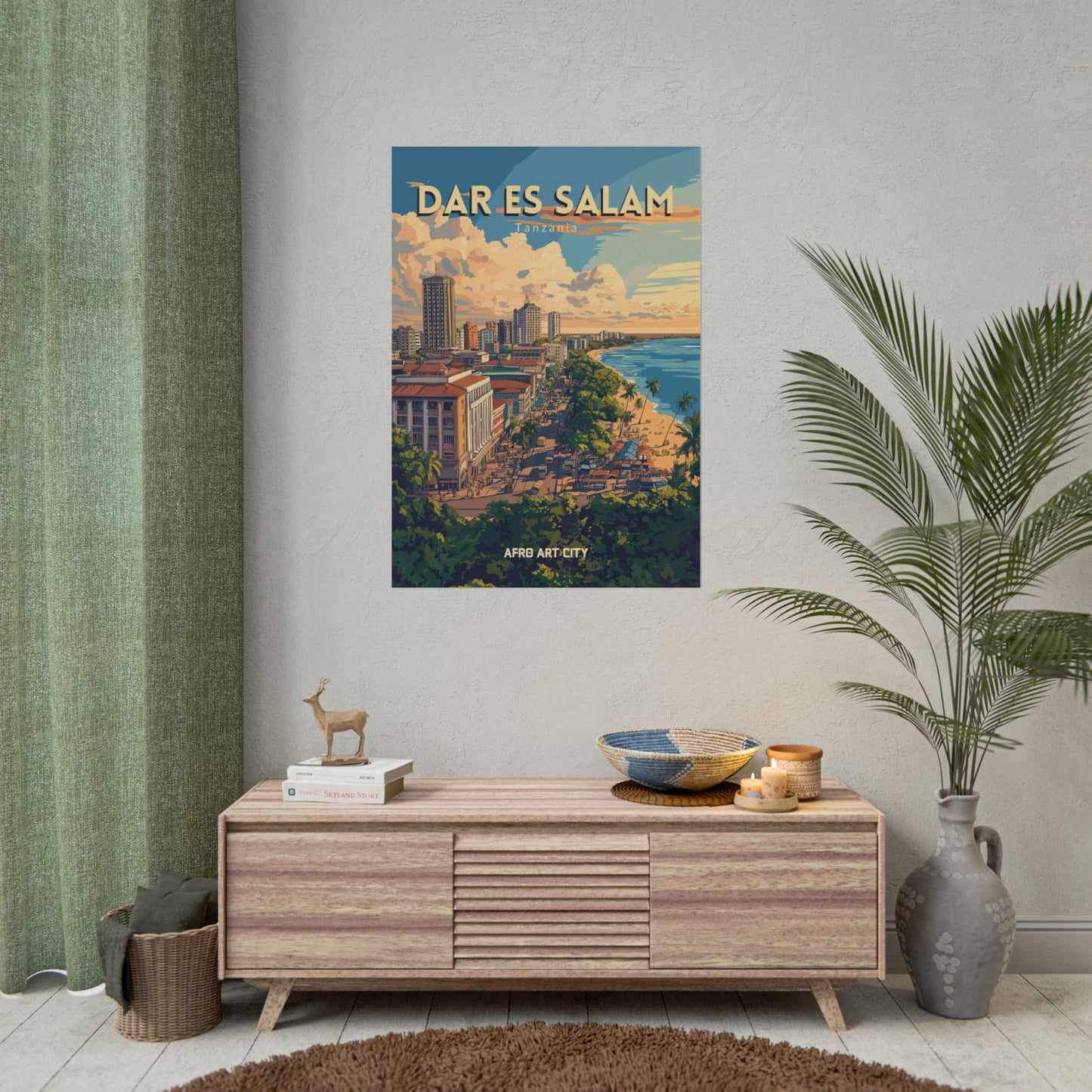 Tanzania - Dar es Salam | Poster