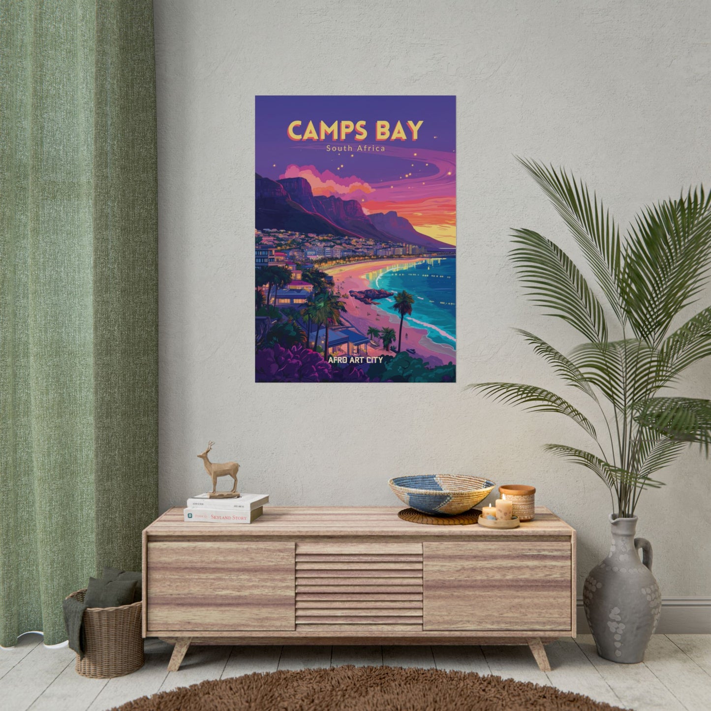 πΏπ¦ South Africa - Camps Bay ο½ Poster