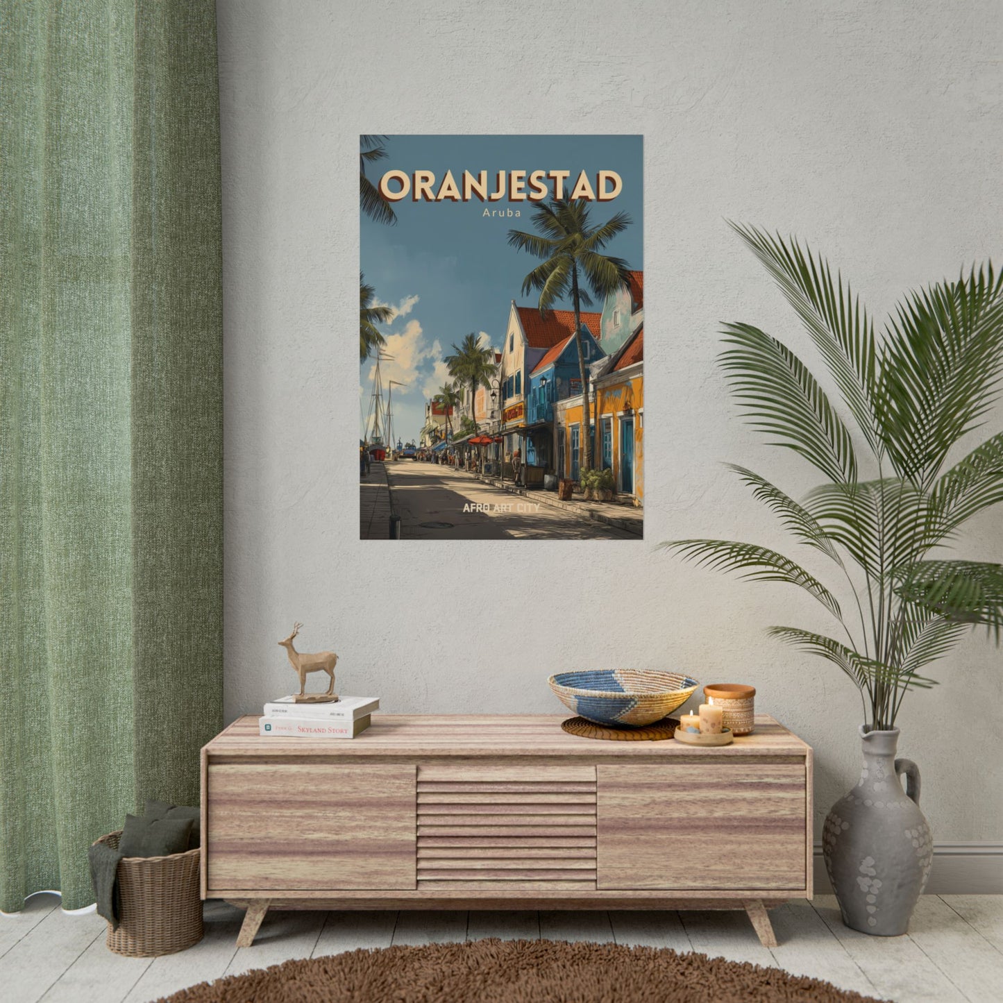 Aruba - Oranjestad|Poster