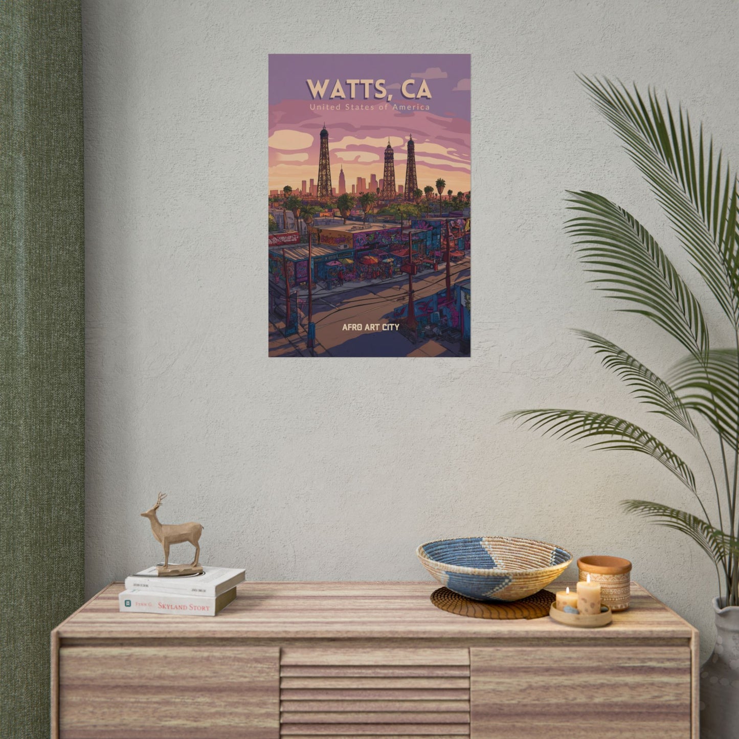 United States - California, Watts | Poster