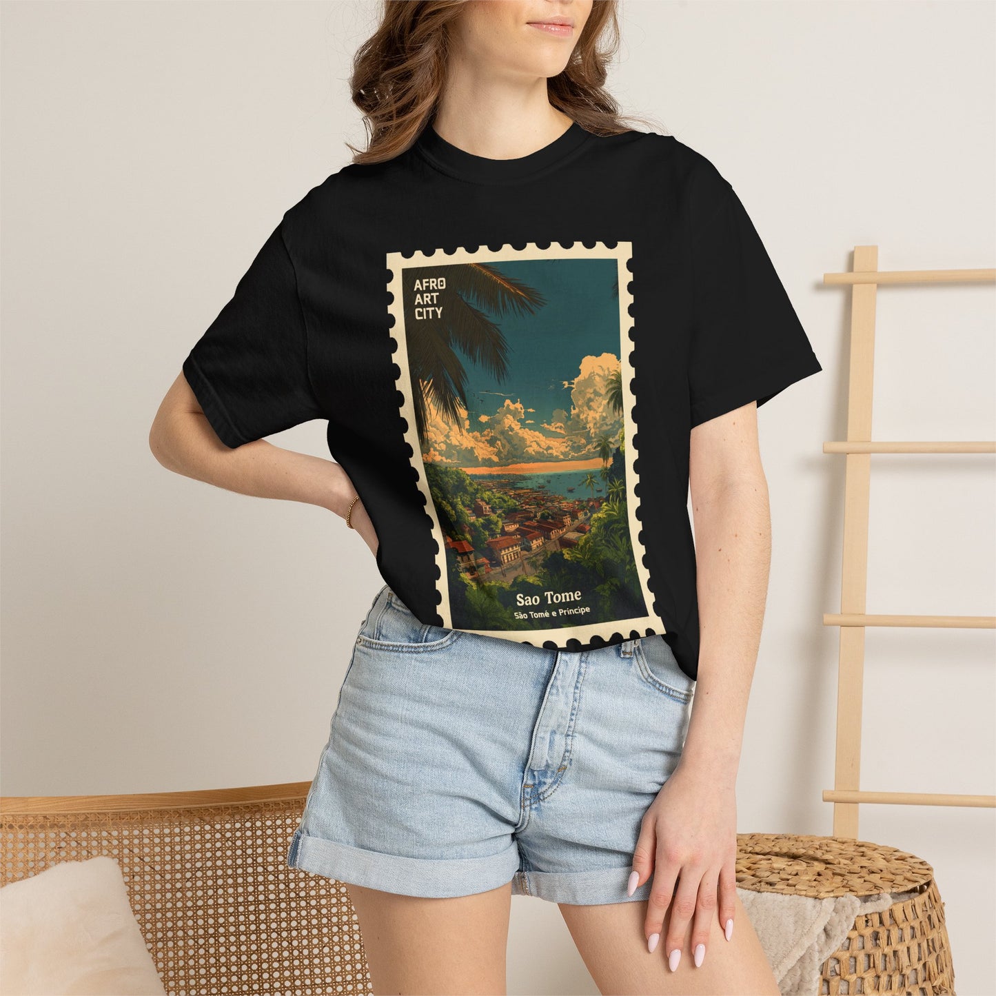 Sao Tome and Principe - Sao Tome | Postcards Travel T-Shirt