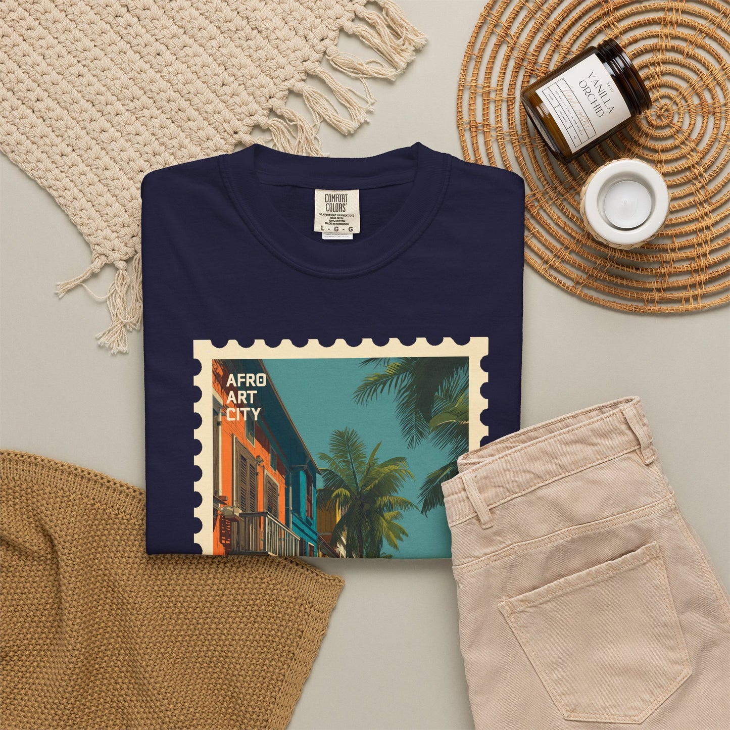 Pointe à Pitre - Guadeloupe | Postcards Travel T-Shirt