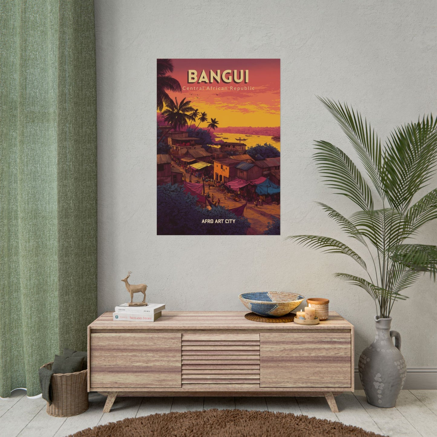 Central African Republic - Bangui | Poster