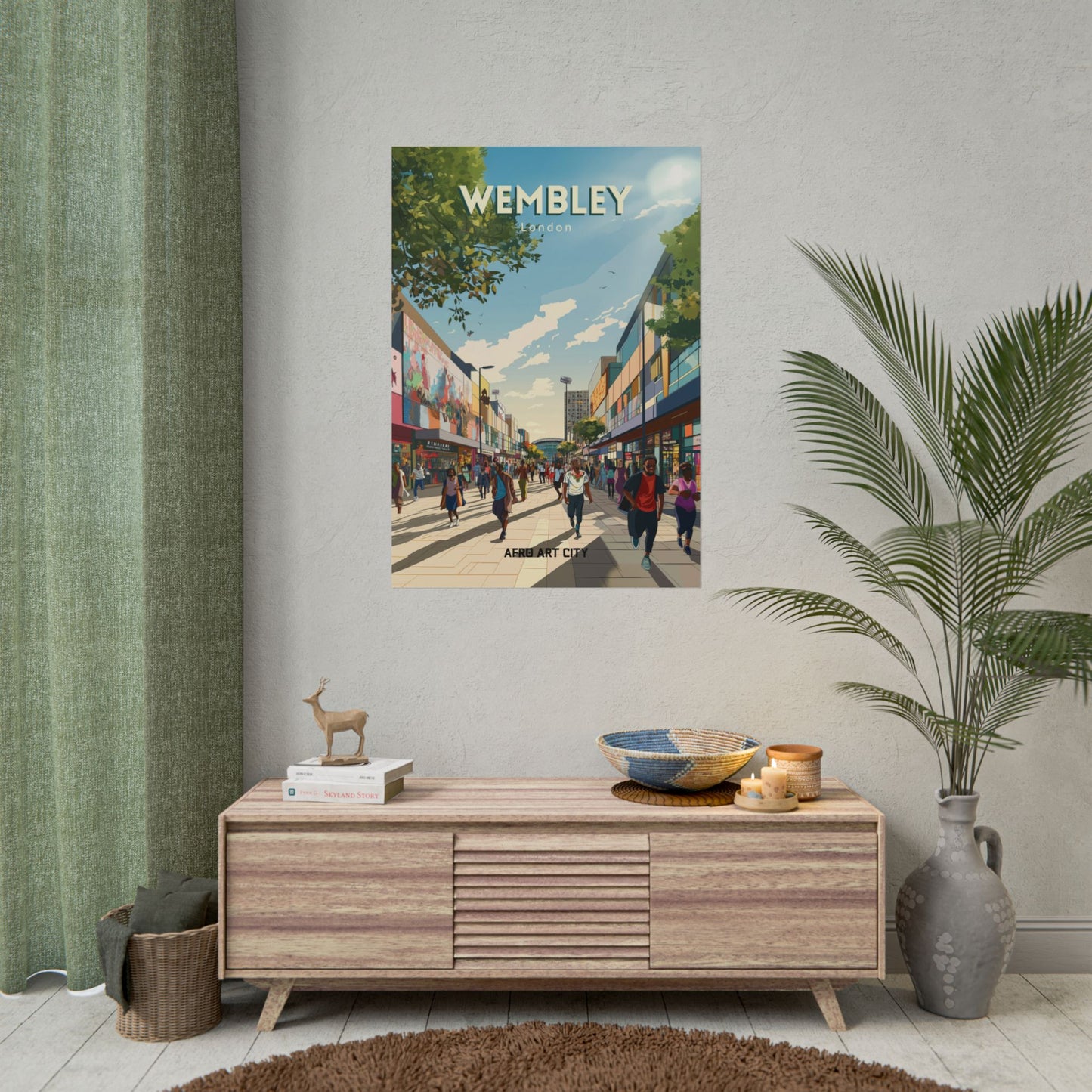 π¬π§ United Kingdom - Wembley ο½ Poster