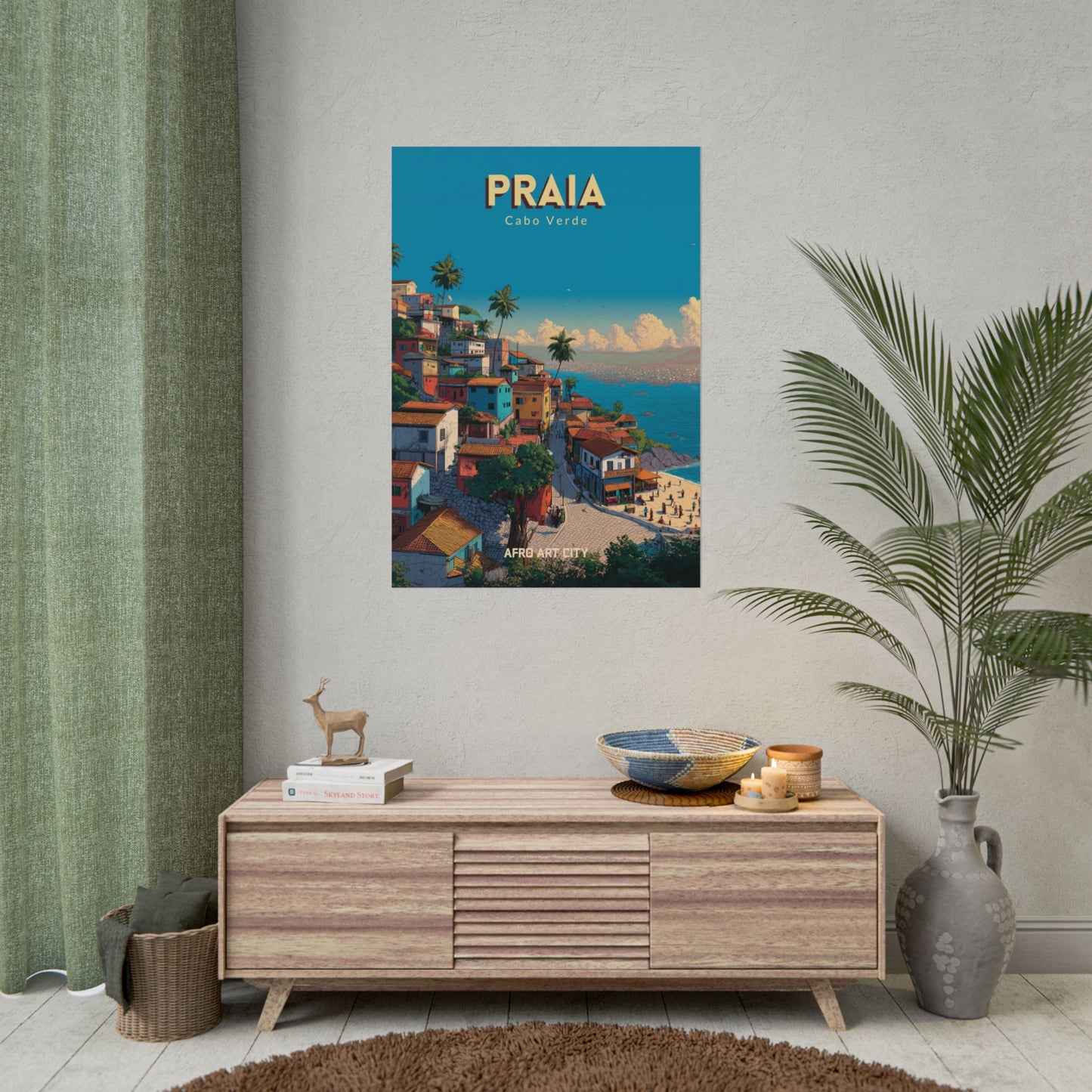Cabo Verde - Praia | Poster