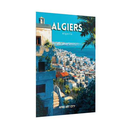 🇩🇿 Algeria - Algiers ｜ Poster