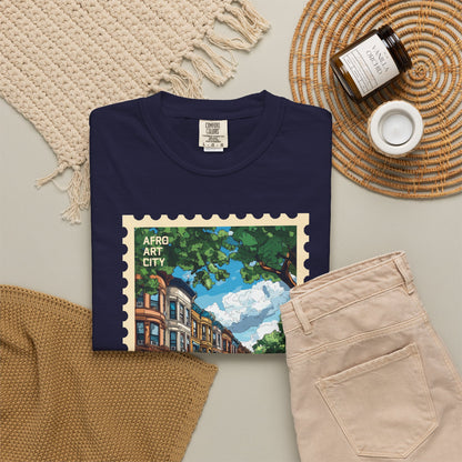 United States - New York, Bedford-Stuyvesant | Postcards Travel T-Shirt