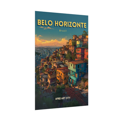 🇧🇷 BRAZIL - Belo Horizonte｜ Poster