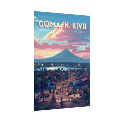 🇨🇩 Congo - Goma, North Kivu ｜ Poster