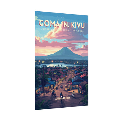 🇨🇩 Congo - Goma, North Kivu ｜ Poster