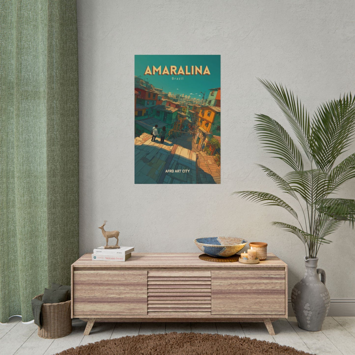 Brazil - Salvador, Amaralina｜Poster