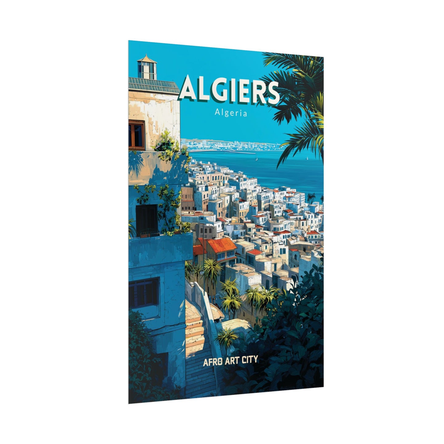 🇩🇿 Algeria - Algiers ｜ Poster