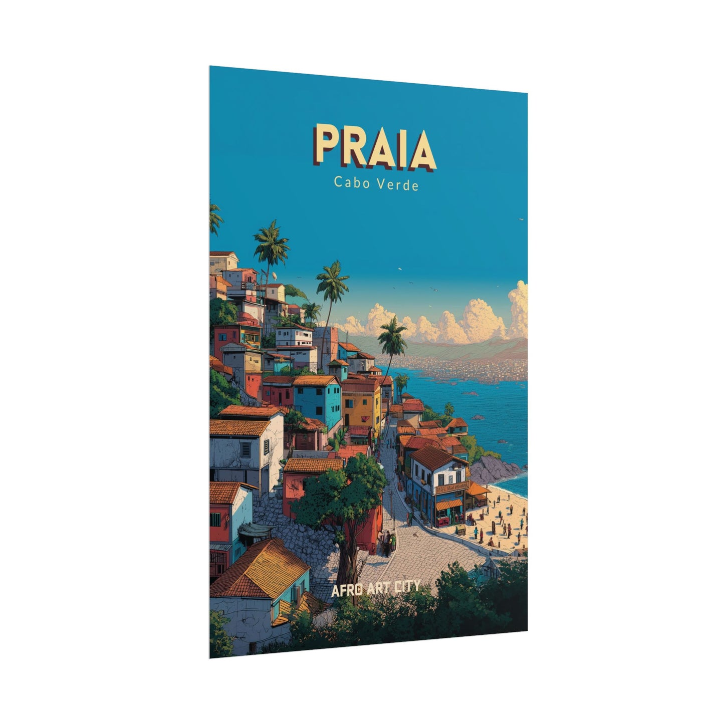 Cabo Verde - Praia ｜ Poster
