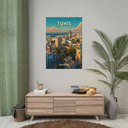 🇹🇳 Tunisia - Tunis ｜ Poster