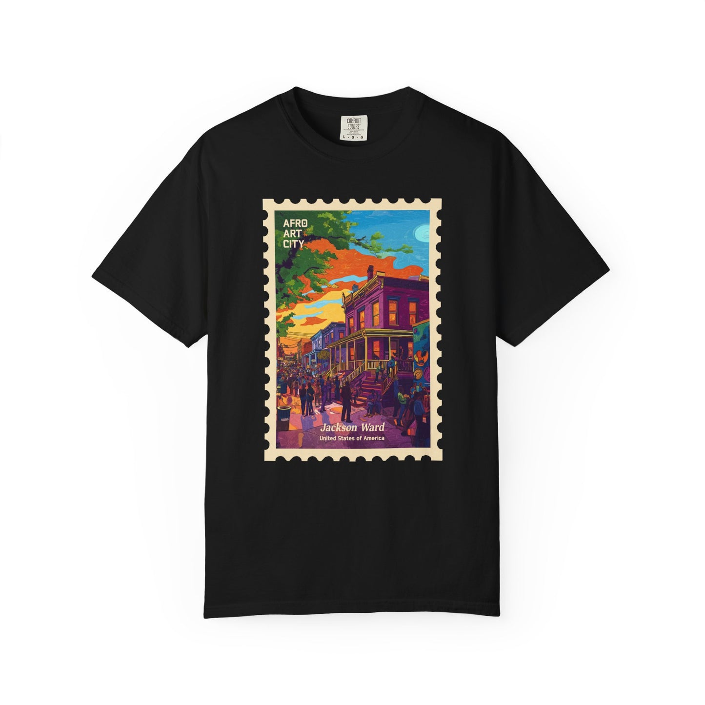 United States - Virginia, Jackson Ward | Postcards Travel T-Shirt