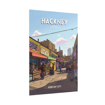 🇬🇧 United Kingdom - Hackney ｜ Poster