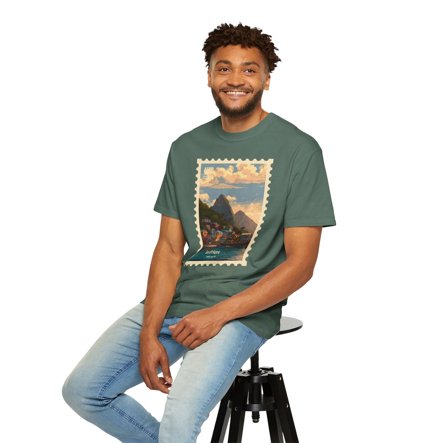 Saint Lucia - Soufriere | Postcards Travel T-Shirt