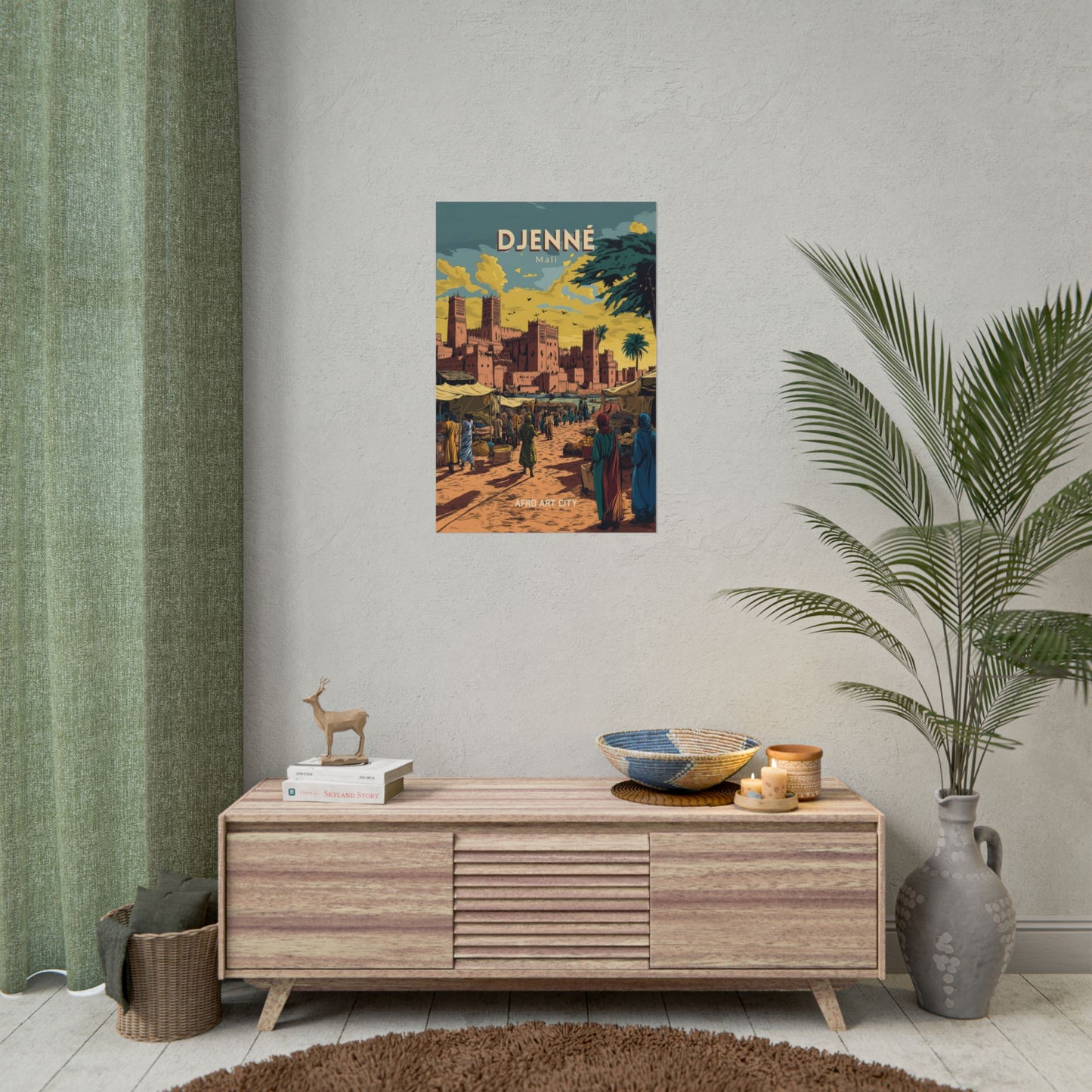 🇲🇱 Mali - Djenné ｜ Poster