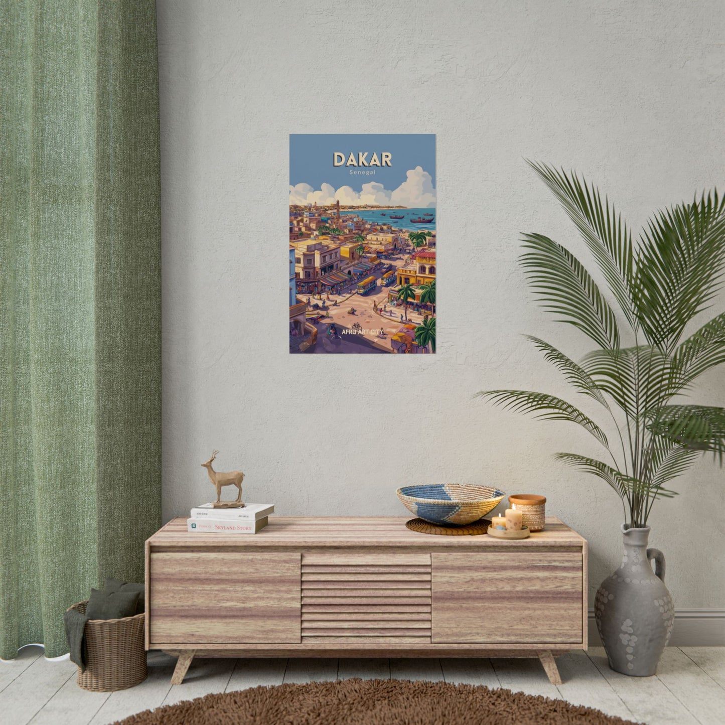 🇸🇳 Senegal - Dakar｜Poster