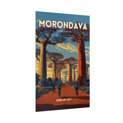 🇲🇬 Madagascar - Morondava｜Poster