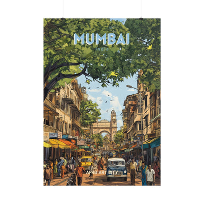 🇮🇳 India - Mumbai ｜ Poster