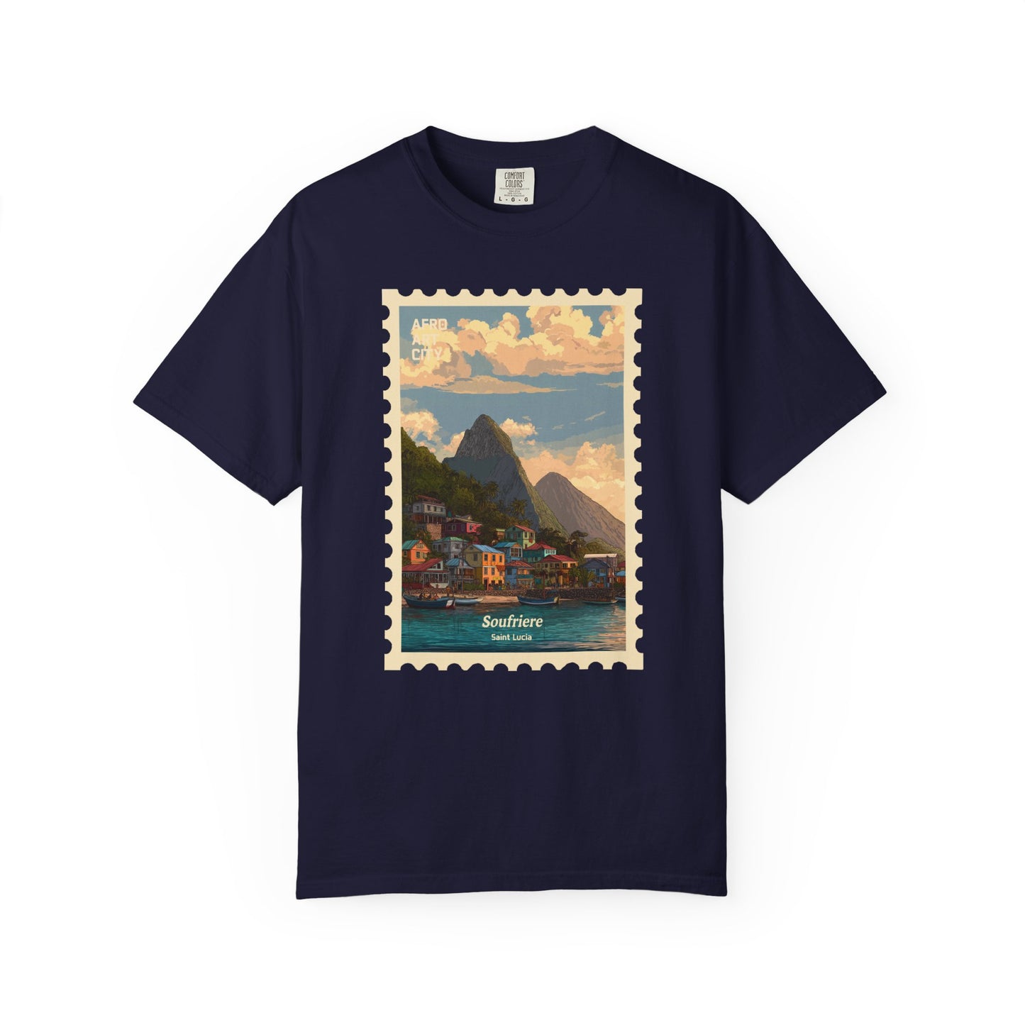 Saint Lucia - Soufriere | Postcards Travel T-Shirt