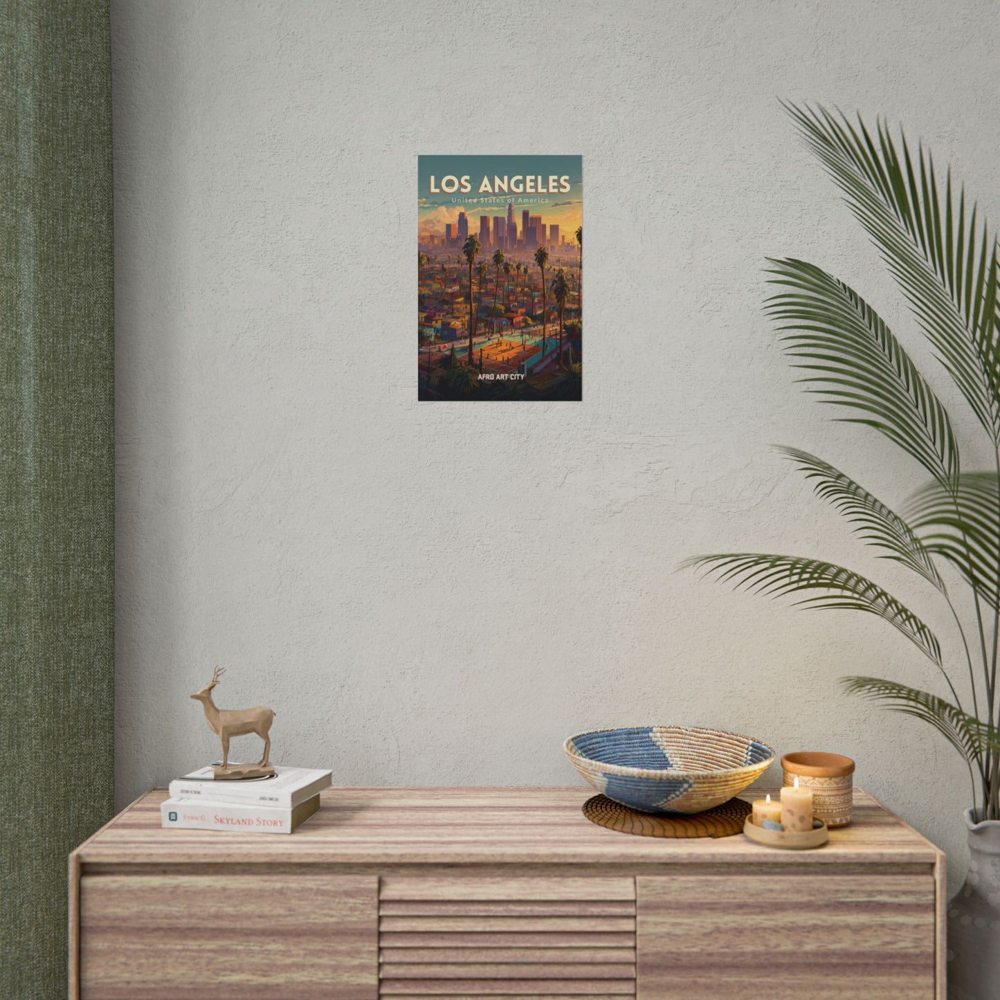 🇺🇸 United States of America - Los Angeles, CA ｜ Poster