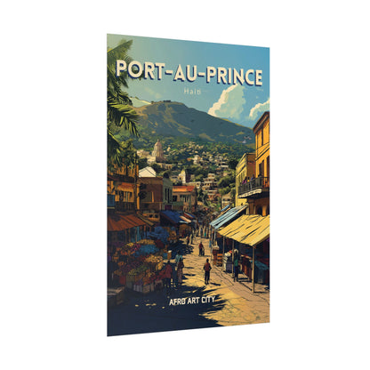 🇭🇹 Haiti - Port-au-Prince ｜ Poster