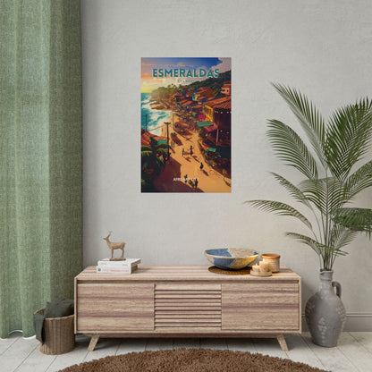 🇪🇨 Ecuador - Esmeraldas ｜ Poster