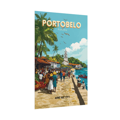 🇵🇦 Panama - Portobelo ｜ Poster