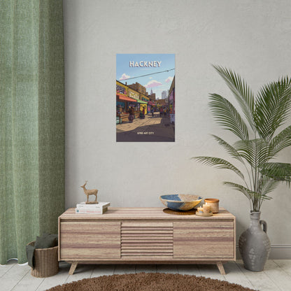🇬🇧 United Kingdom - Hackney ｜ Poster