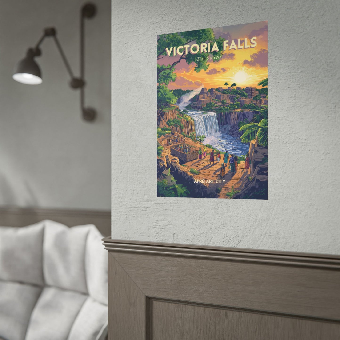 Zimbabwe - Victoria falls ｜ Poster