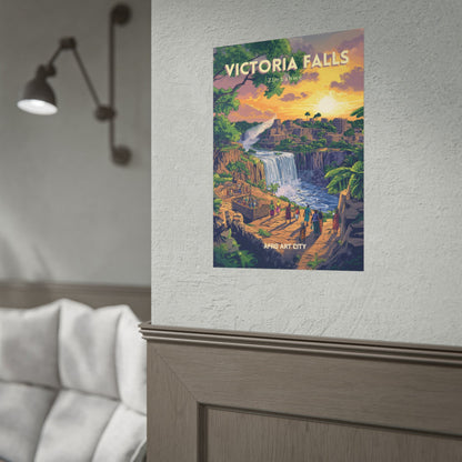 Zimbabwe - Victoria falls ｜ Poster