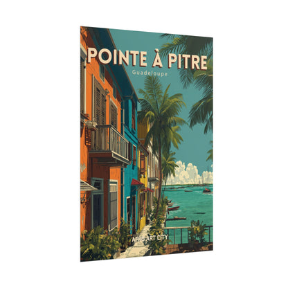 Pointe-à-Pitre - Guadeloupe ｜ Poster