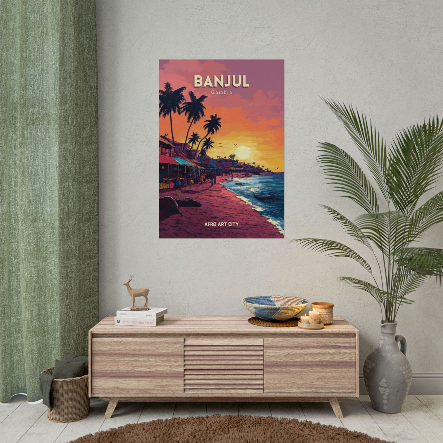 🇬🇲 Gambia - Banjul ｜ Poster