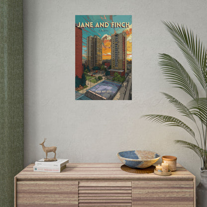 Canada - Ontario, Toronto, Jane and Finch｜Poster
