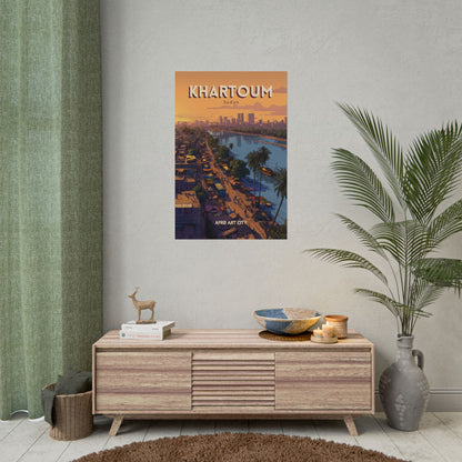 Sudan - Khartoum ｜ Poster