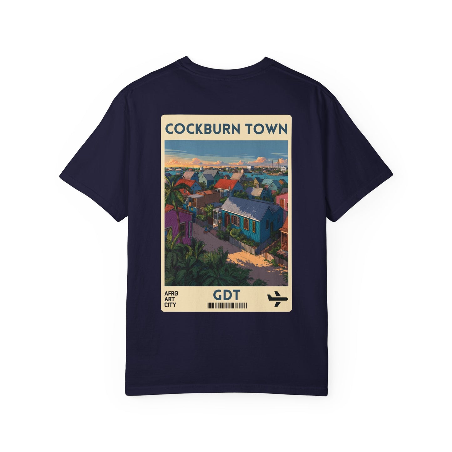 Turks and Caicos Islands - Cockburn Town | Heritage Travel T-Shirt