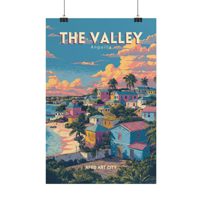 Anguilla - The Valley｜Poster