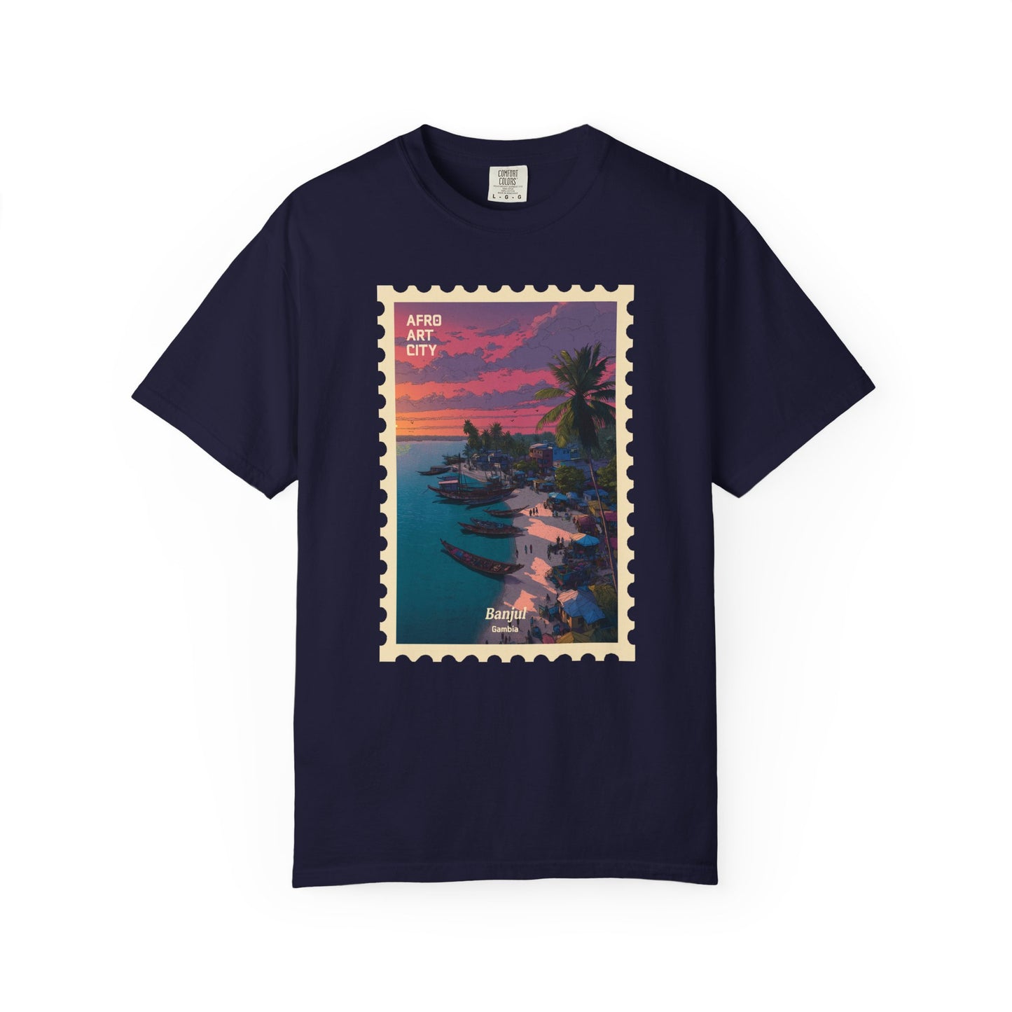 Gambia - Banjul | Postcards Travel T-Shirt