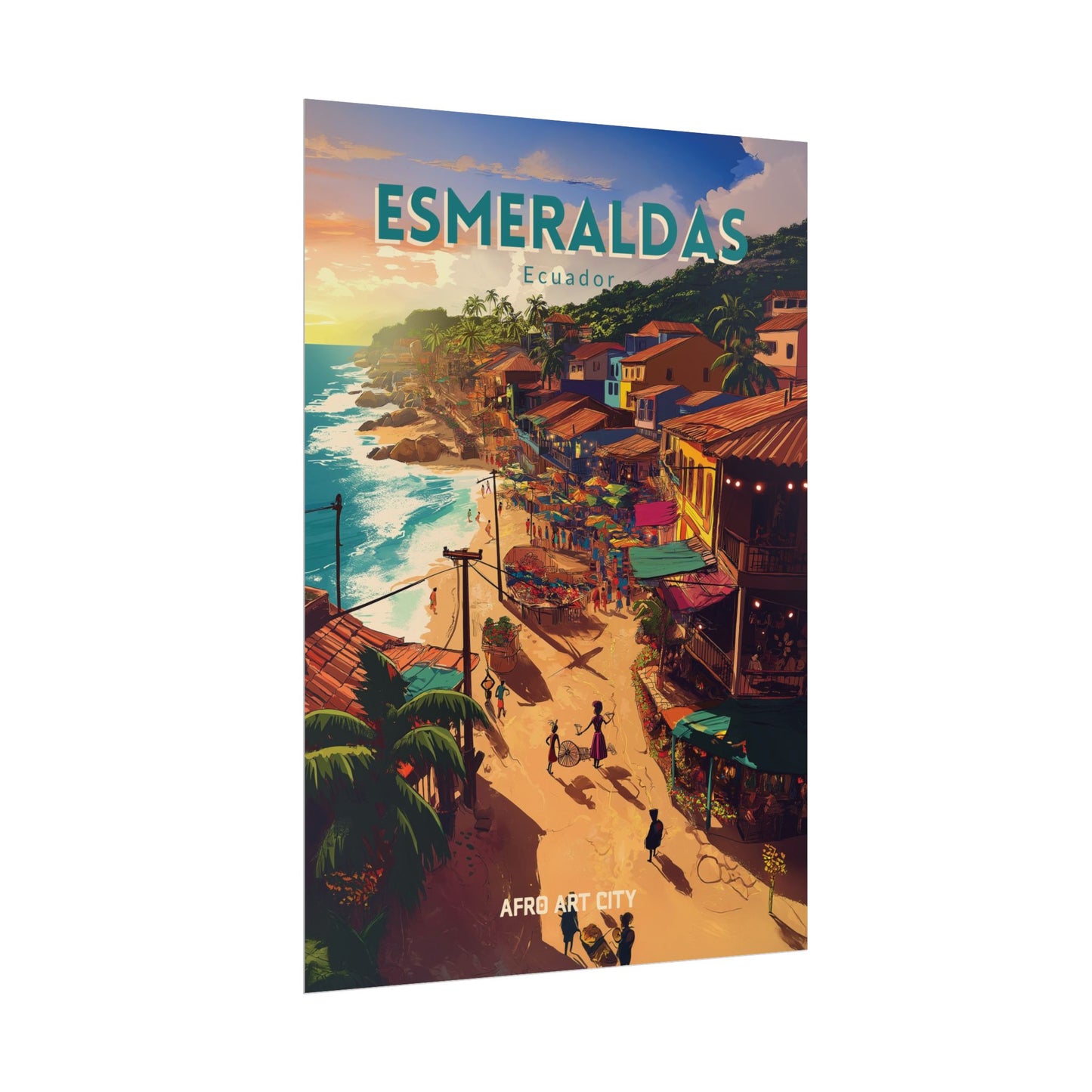 🇪🇨 Ecuador - Esmeraldas ｜ Poster