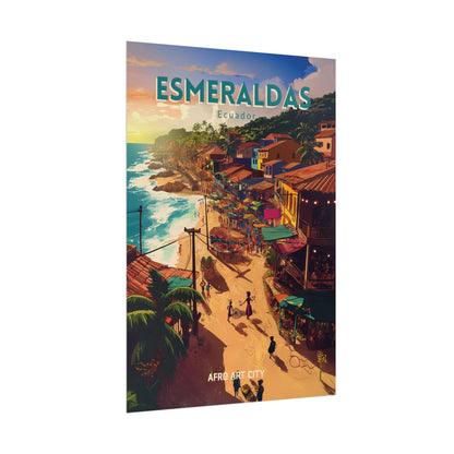 🇪🇨 Ecuador - Esmeraldas ｜ Poster