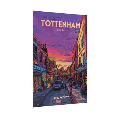 🇬🇧 United Kingdom - Tottenham ｜ Poster