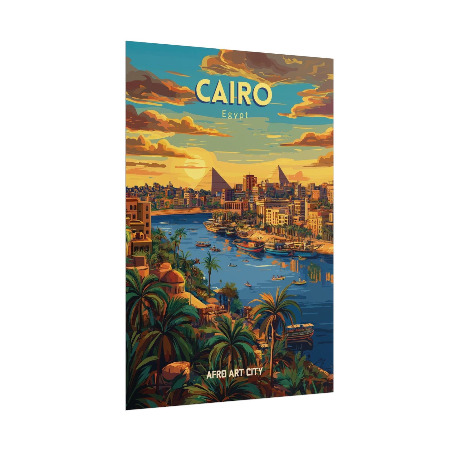 🇪🇬 Egypt - Cairo ｜ Poster