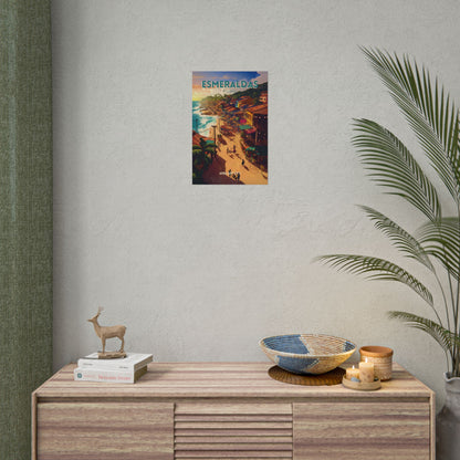 🇪🇨 Ecuador - Esmeraldas ｜ Poster