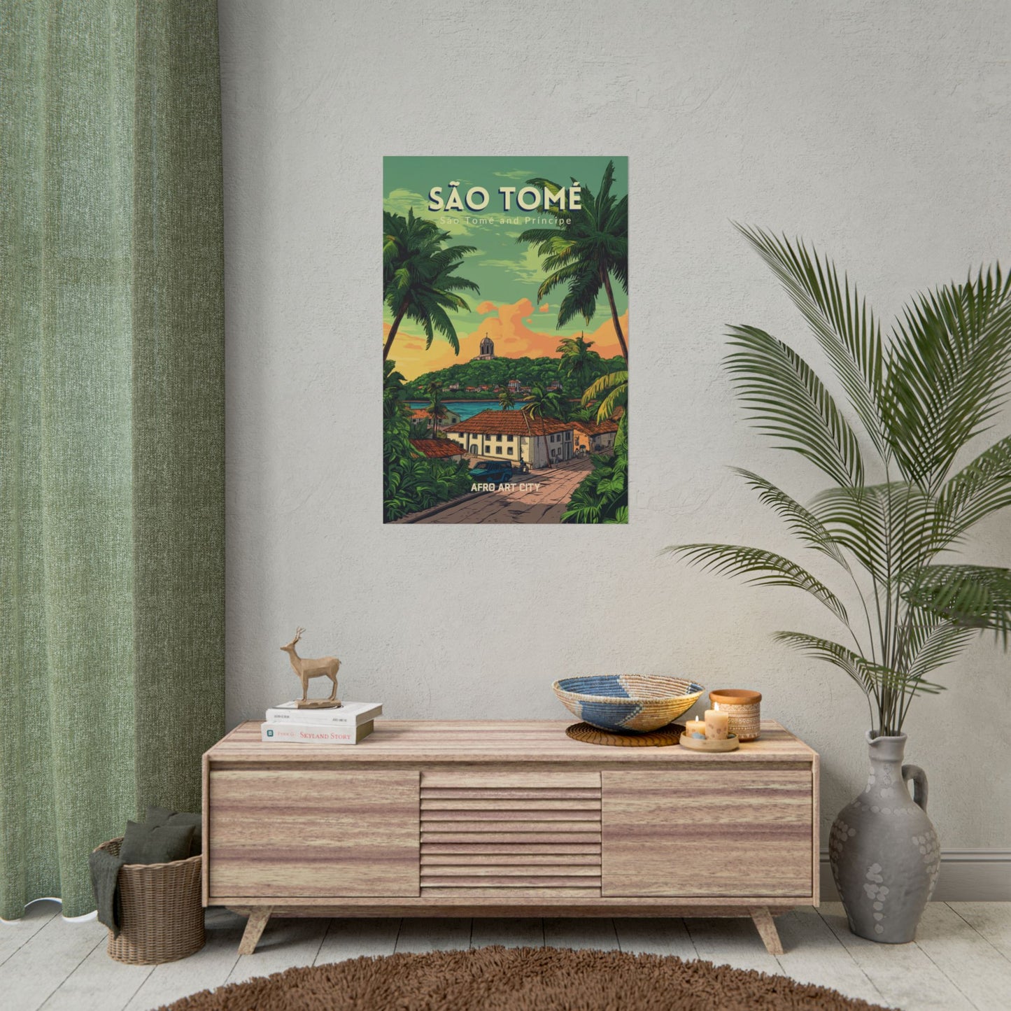 São Tomé and Príncipe - São Tomé ｜ Poster