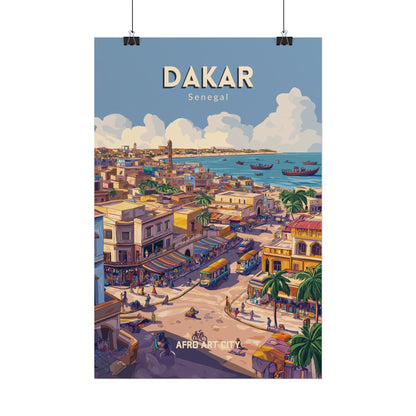 🇸🇳 Senegal - Dakar｜Poster